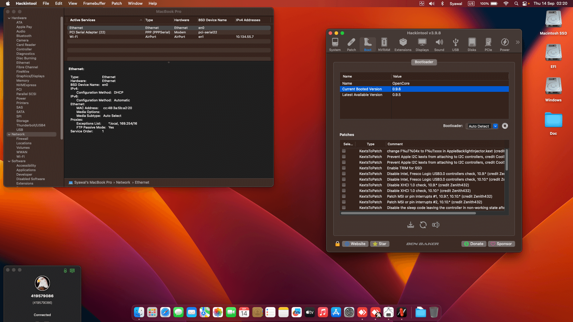 Dell Latitude 5400 [WhiskeyLake   Intel UHD 620 + I2C]   OpenCore 1